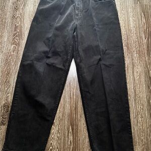 Men's Black Calvin Klein Straight Leg Jeans Size  38